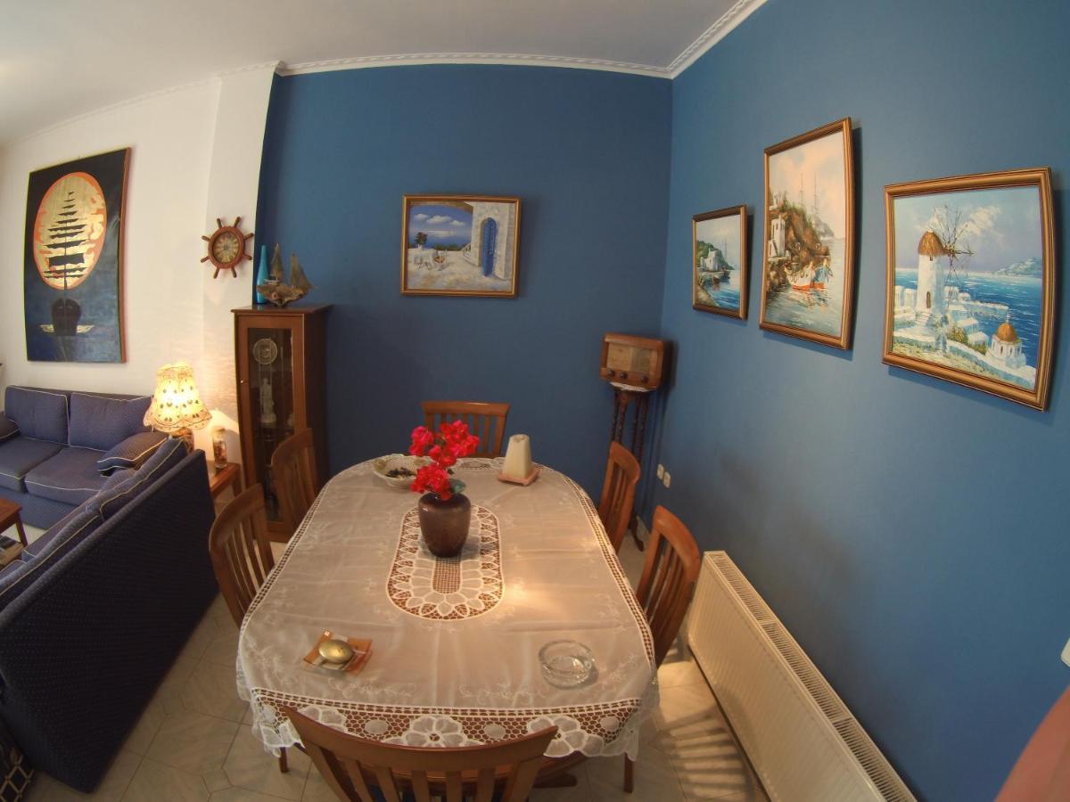 Blue & White Maisonette Over The Sea Near Sounio Sunion Exteriör bild